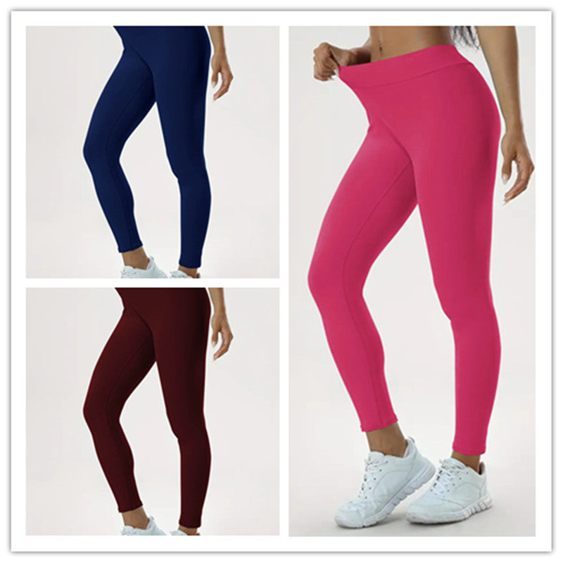 Women's Yoga Pants High Waist Lift High Elastic Tight Fitness Trousers\Leggings